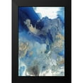 thumbnail image 2 of PI Studio 11x14 Black Modern Framed Museum Art Print Titled - Merging Blue II, 2 of 5