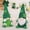 Mrs+Mr, variant on St Patricks Day Decorations Gnome,Plush Home Table Ornament Decor,Green Irish Faceless St Patricks Day Gnome for St Patricks Day Gifts Faceless Dwarf Swedish Tomte Leprechaun