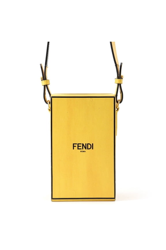 Pre-Owned Fendi Shoulder Bag Box Leather 7VA519 FENDI Handbag Women's