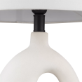 thumbnail image 3 of Bouclair White Ceramic Loop Table Lamp 13 X 21.5 in (33 X 53.4 cm), 3 of 10
