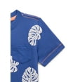 thumbnail image 3 of Wonder Nation Toddler Boys Printed Henley, Sizes 12M-5T, 3 of 3