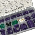 thumbnail image 7 of 225Pcs Car Air Conditioning R22/R134A Repair Compressor Seal O-Ring Gaskets Kit, 7 of 7