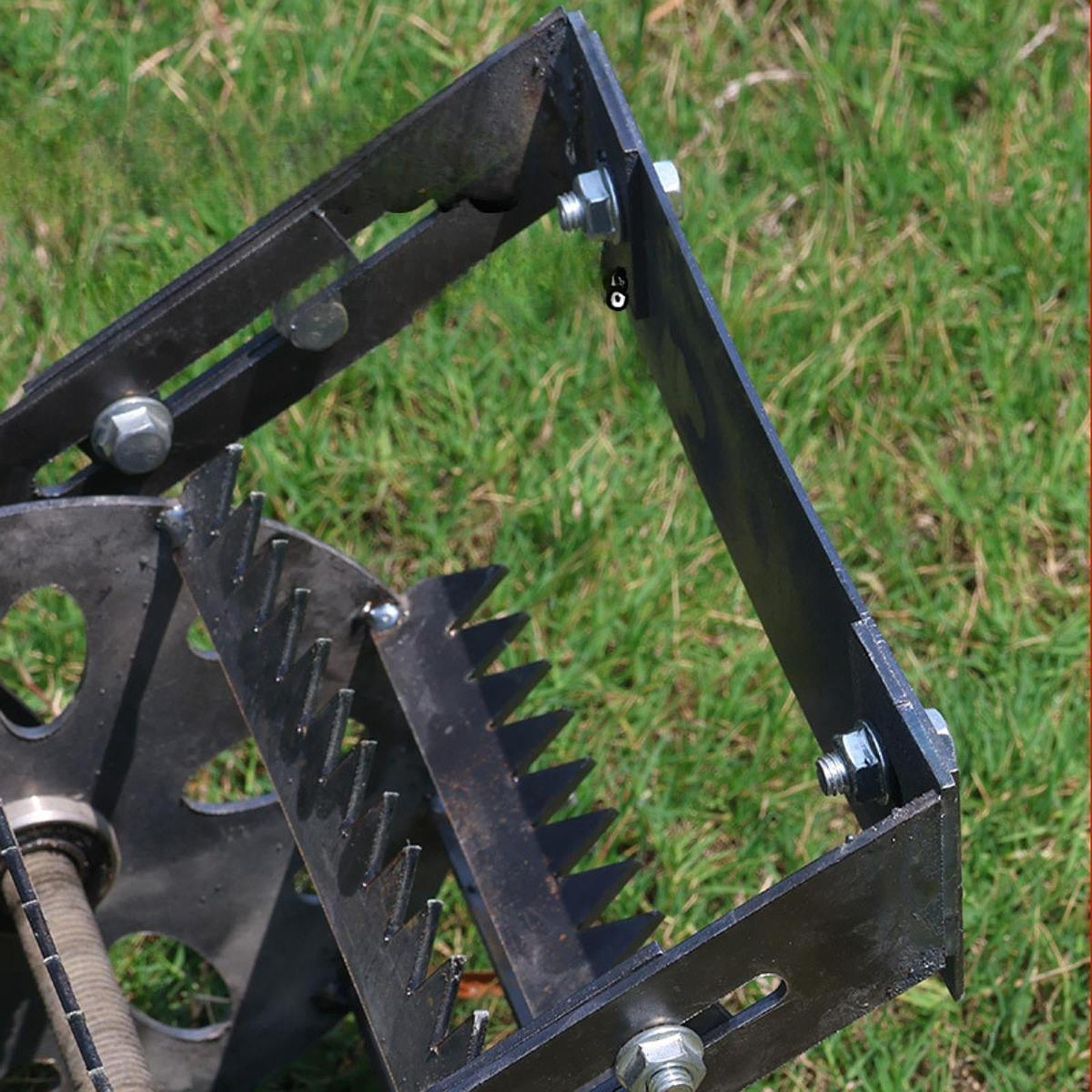 figatia s Roller Manual er Tool Labor Saving Rolling Lawn Aerator s Remover for Soil Loosening Yard Planting Lawn Work