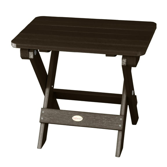 Highwood Furniture Folding Adirondack Side Table-Finish:Weathered Acorn