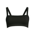 thumbnail image 3 of No Boundaries Juniors' Seamless Square Neck Ribbed Bralette, 3 of 3