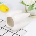 thumbnail image 4 of SharkTRUE Cute Tooth Shaped Ceramic Succulent Cactus Flower Pot Home Furnishing Lot L9, 4 of 8