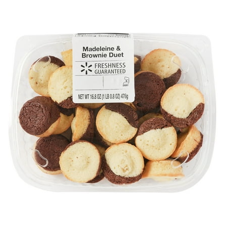 Freshness Guaranteed Madeleine & Brownie Duet, 16.8 oz, 24 Count