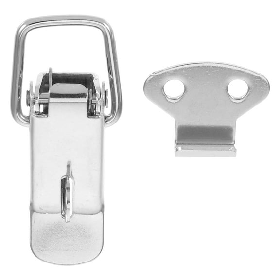 NICEXMAS Stainless Steel Spring Loaded Toggle Latch for Cabinet Toolbox and Trunk Lock