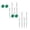 B 2PCS, variant on YWIYIUD 1PCS Metal PlantSupport Stakes Durable Climbing Support PlantStakes,PlantSticks Support Garden Accessories for Climbing Indoor Outdoor Garden PottedPlants
