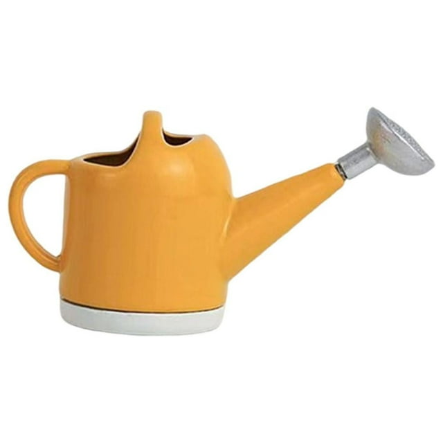 Accesorio de simulación de maceta para casa de muñecas en miniatura, modelo Amarillo
