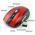 thumbnail image 6 of Opvise Wireless Gaming Mouse 1200DPI 2.4GHz Optical USB Receiver Mice for PC Laptop, 6 of 8