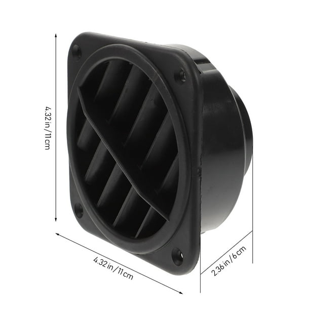 2pcs Rv Heater Vent Cover Rotatable Air Conditioning Vent Deflector