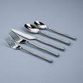 thumbnail image 3 of Gourmet Settings Exotique Platinum 20pc Stainless Flatware Set, 3 of 11