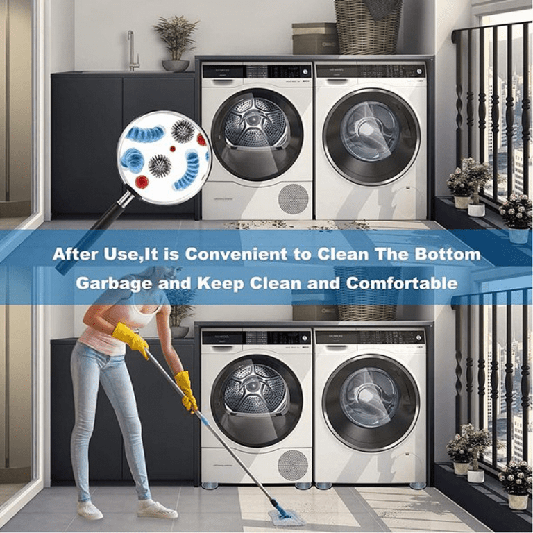 4x Anti-Vibration Pads Washing Machine Rubber Mat Fixed Base Dryer