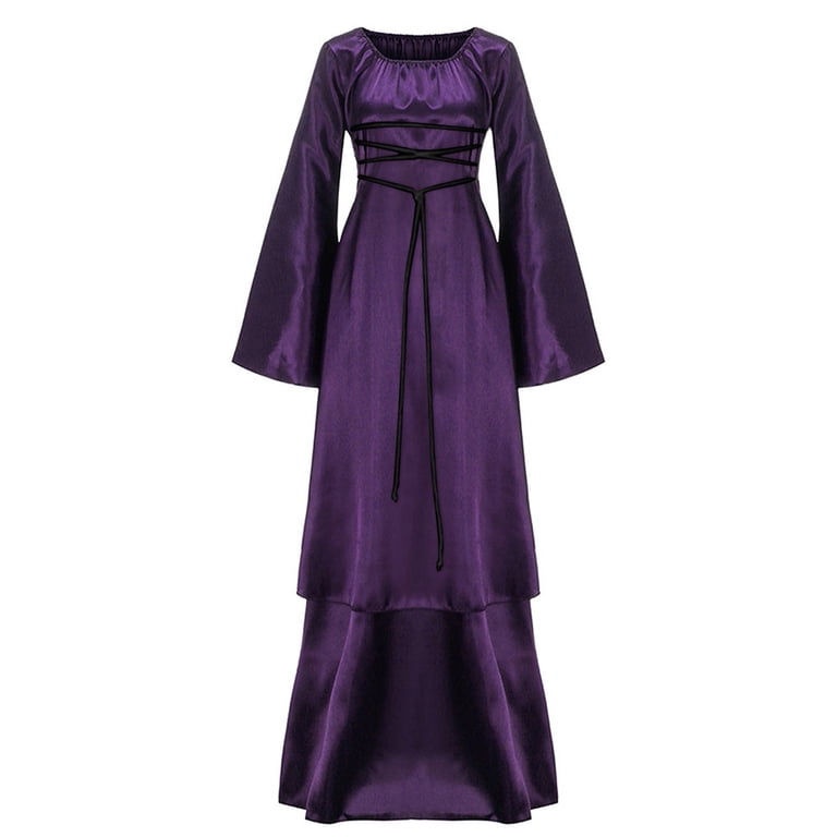wedding dress with long flowy sleeves princess medieval White elven wedding dress gown
