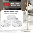 thumbnail image 3 of Gold Mug Holder Tree with Marble Base, 8 Hooks Coffee Cups Holder Stand, New Upgrad Stable Removable Mug Rack for Kitchen Cafe, 3 of 8