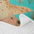 thumbnail image 5 of Erosebridal Capybara Animal Girls Twin Quilt Set, Cartoon Flower Twin Coverlet Set, 2-Piece, 5 of 7