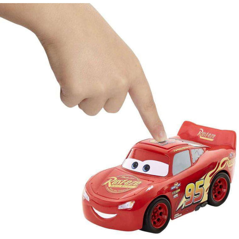 Disney Pixar Cars Talking Toys - DJ & Lightning McQueen Track