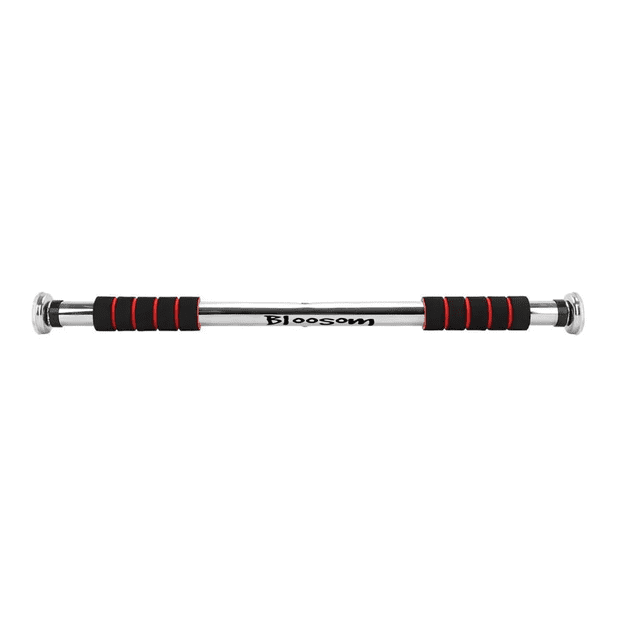 Barra Bloosom Dominadas Para Puerta Abdominales Casa Gym Extensible Color Rojo