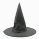 thumbnail image 3 of Minnieouse Peaked Caps Solid Unisex Wizard Hats Decoration Performance Halloween Makeup Children Supplies Headwear Witch Accessory Sombreros negro, 3 of 3