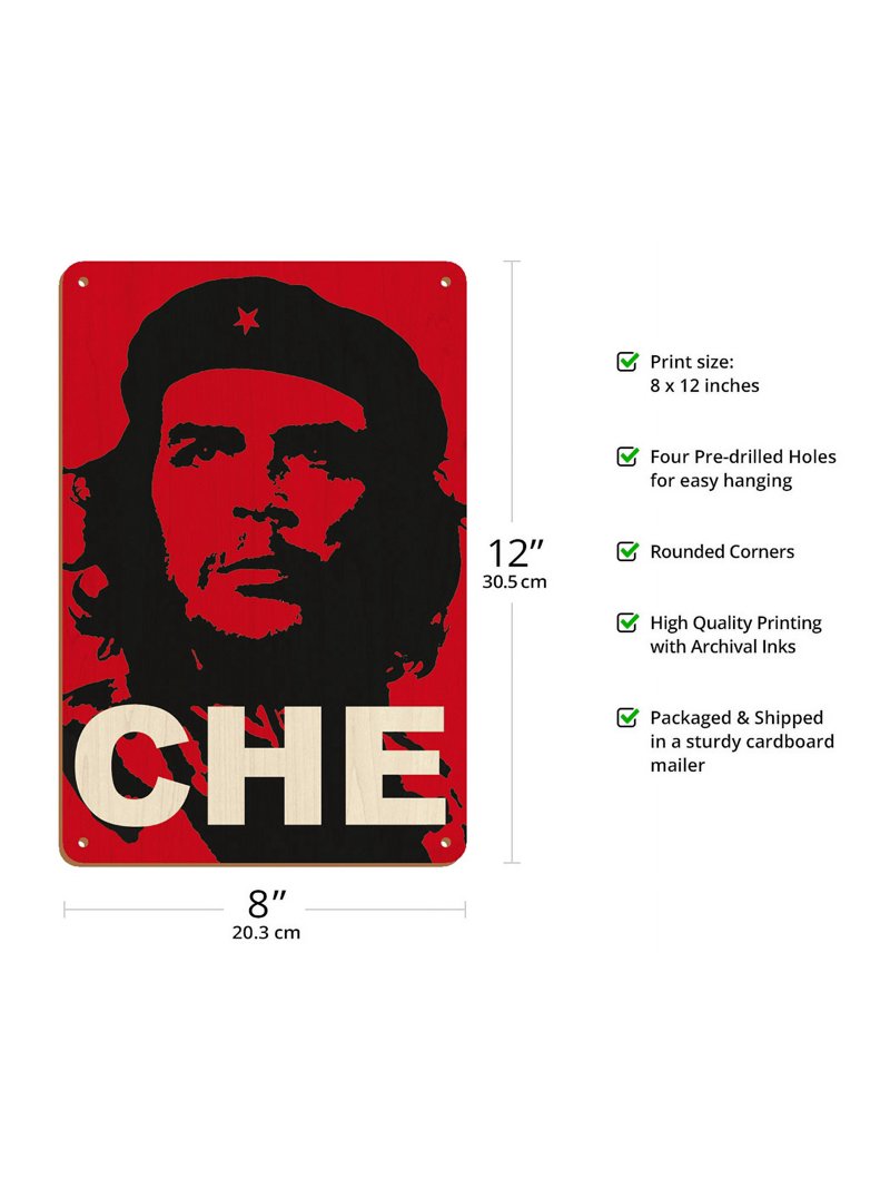 Che Guevara - Marxist Revolutionary - Vintage Political Poster c
