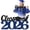 Blue, variant on Graduation Decorations Class of 2026 Wooden Signs, Graduation Photo Booth Props Congrats Grad Wooden Signs for College Graduation Party Supplies, Blue