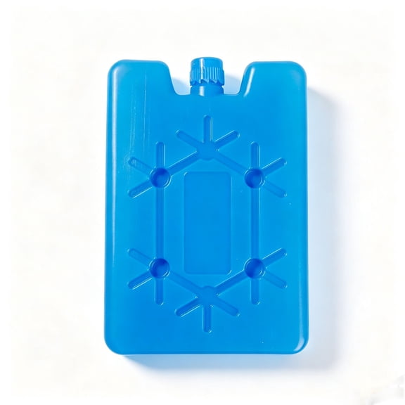 Reusable Ice Pack Brick, Refillable Water Fill Freezer Block for Air Cooler Fan Lunch Box Cooler Bag Cold Chain, 1 Pack