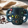 thumbnail image 4 of Wzzjkit Mug en Résine et Acier Inoxydable pour Volant, 4 of 7