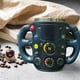 thumbnail image 4 of Taza de acero inoxidable con forma de volante de resina, 4 of 7