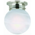 thumbnail image 1 of Design House 511592 Millbridge 1-Light Ceiling Mount, 6.75 6-Inch, Satin Nickel, No Pull Chain, 1 of 15