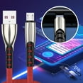 thumbnail image 2 of LBECLEY Type C Cable 10Ft Android Super Cable Charging Micro Usb 5A Cable Fast Alloy Fast Charging Sync Data Cord 5A Usb Cable G8 Plus Red One Size, 2 of 6