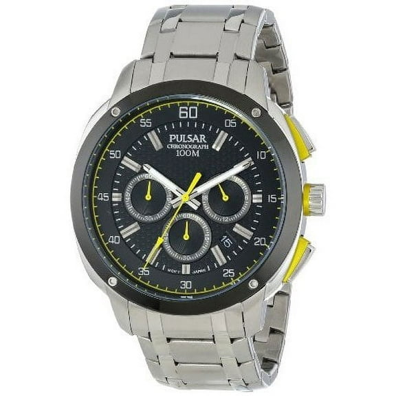 Pulsar Men's PT3393 Analog Display Japanese Quartz Silver Watch