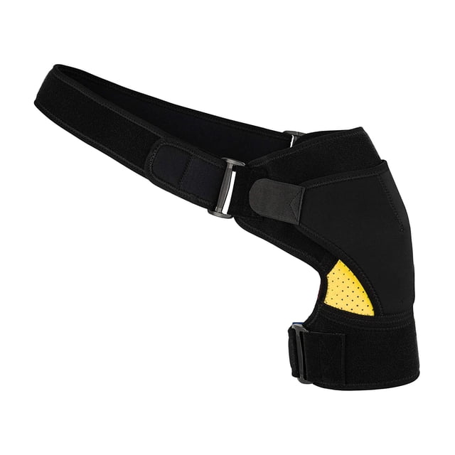 CSChome Shoulder Support Brace Shoulder Brace Adjustable Soft Breathable Universal Design Pain Relief Shoulder Support Brace Sleeve Wrap