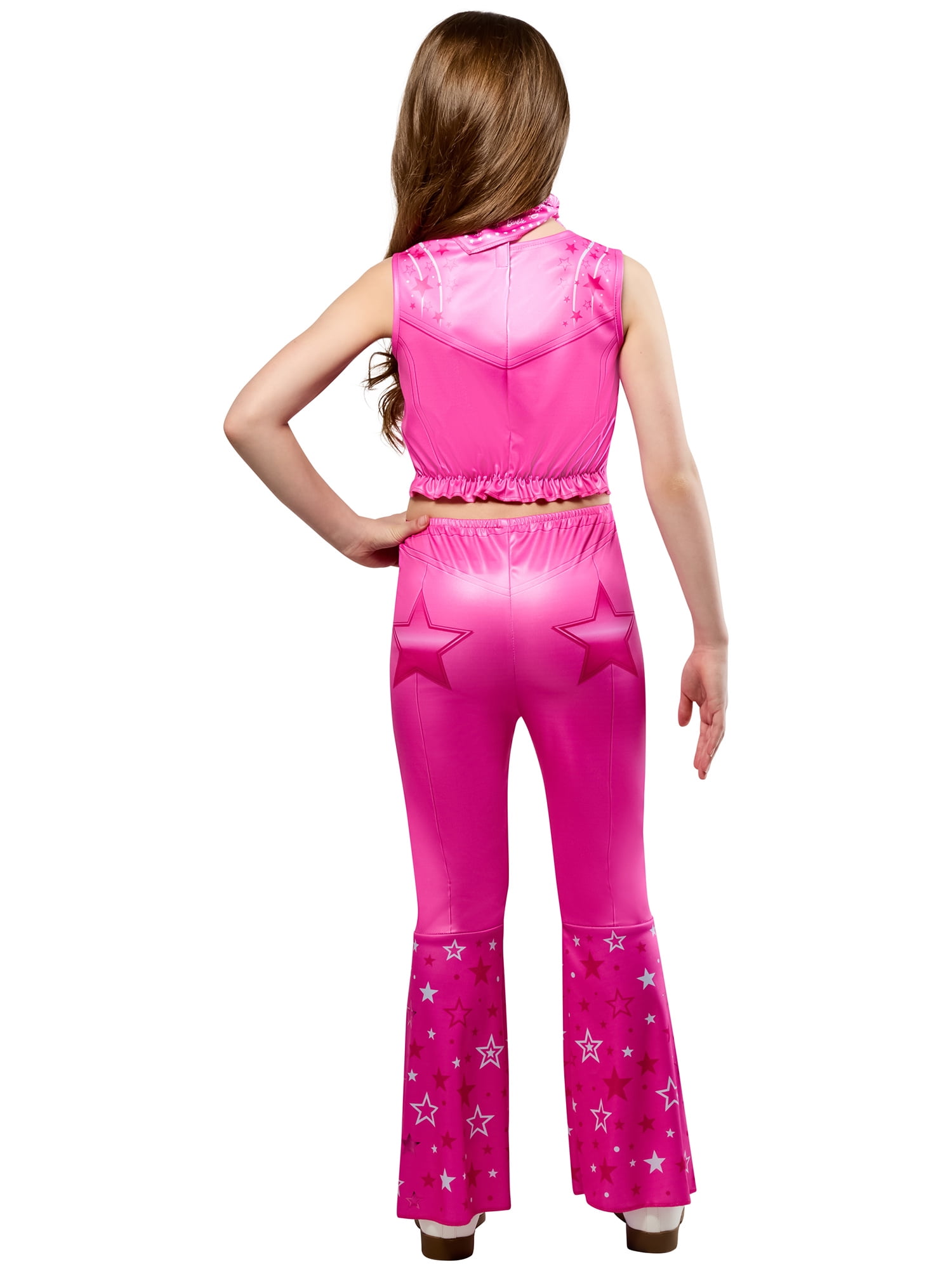Barbie Movie Pink Cowgirl Barbie Costume for Kids by Rubies, Girls