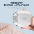 thumbnail image 6 of 2Pcs Baby Nail Trimmer - 5v/0.4a Automatic Baby Nail Clippers | Electric Naill File, Portable Polishing Clippers, Filer with 3 Adjustable Speeds, Cutter for Kids, Seniors, Adults (White), 6 of 7