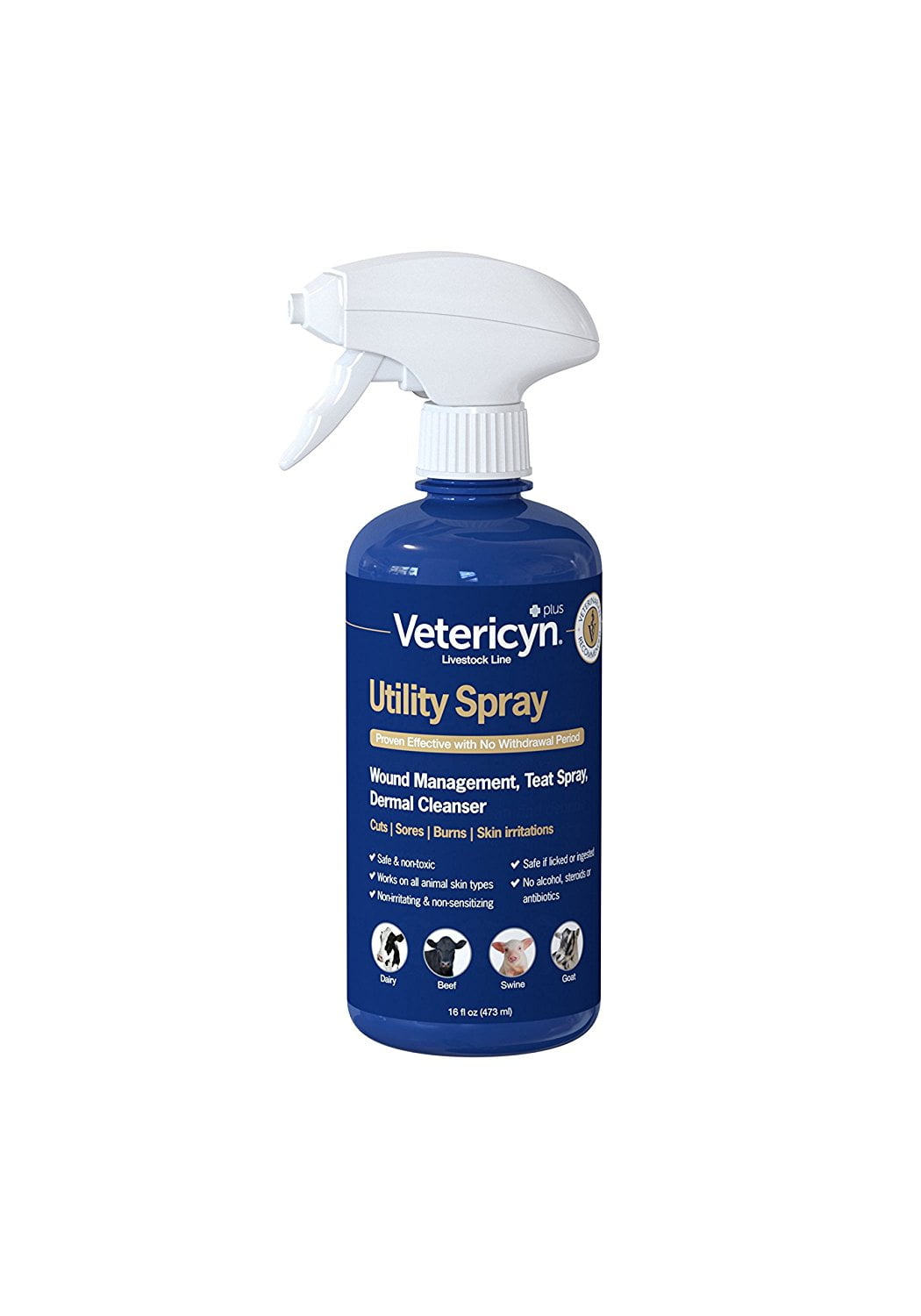 Vetericyn Plus Utility Spray, 16 oz