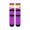 thumbnail image 3 of Stance Los Angeles Lakers Stripe Crew Socks, 3 of 3