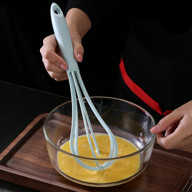 Ludlz Manual Solid Silicone Egg Beater Flour Cream Whisk Mixer Kitchen  Baking Tools Kitchen Wisk Whisks for Cooking, Blending, Whisking, Beating,  Stirring 