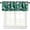 Style-4, variant on Palm Leaf Valances Curtains Banana Leaves Theme Green Pink Windows Short Curtain Valance for Kitchen Bedroom Bathroom Decor with Rod Pocket, One Panel 54X18 Inches