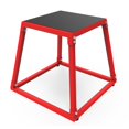 thumbnail image 1 of Steel Plyo Box for Exercise, Plyometric Jumping Box Metal Exercise Step Up Box with Anti-Slip Surface for Home Gym Training, 1 of 6
