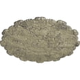 thumbnail image 3 of 31"OD x 1 1/2"P Durham Ceiling Medallion (Fits Canopies up to 4 1/4"), Hand-Painted Castle Stone Crackle, 3 of 6