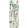 thumbnail image 3 of Boggs, Candra 7x14 Black Modern Framed Museum Art Print Titled - Ocean Garden I Panel II, 3 of 5