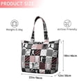 thumbnail image 4 of Baseball Patchwork Pattern Travel Tote Bags for Women Carry On,Large Weekender Bags for Women Travel,Multi Functional Duffle Bag for Work,Shopping,Sports, 4 of 5
