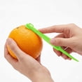 thumbnail image 6 of Orange Peeler Plastic Citrus Tool, Fruit Cutter for Lemons Grapefruit, Vegetable Slicer Kitchen Gadget Easy Use, 1Pc Green, 6 of 8