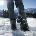 thumbnail image 6 of NORTIV 8 Men's Warm Insulated Waterproof Construction Rubber Sole Winter Snow Skii Boots, 6 of 9