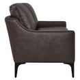 thumbnail image 3 of Modway Corland Leather Loveseat in Brown, 3 of 8