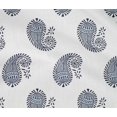 thumbnail image 4 of oneOone Cotton Flex Fabric Paisley Block Printed Fabric 1 Yard 40 Inch Wide, 4 of 4