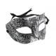 thumbnail image 1 of KAKOWELY Máscara de luchador griego romano para hombre, ideal para bailes de disfraces, bailes de máscaras y Halloween (plateada), 1 of 4