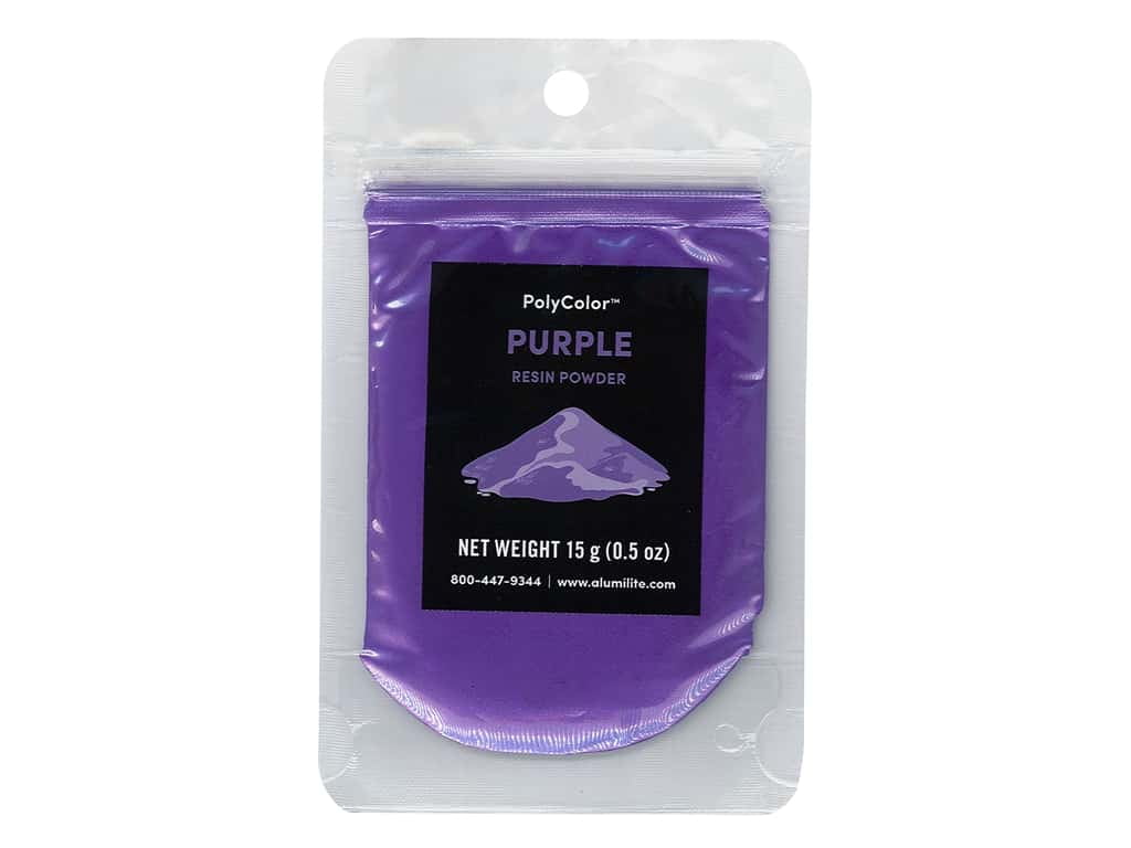 Purple RM Alumidust Alumilite 1-3 Gram Jar of Lt 