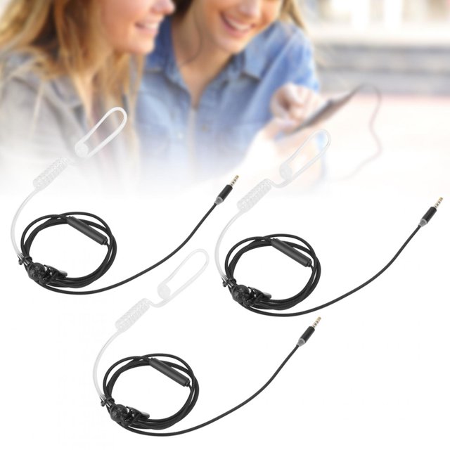Con Clip Para El Cuello Auricular Para Teléfono Móvil 100 Cm/39,4 Pulgadas De Longitud Interfaz De 3,5 Mm Auriculares Con Cable Para Teléfonos Móviles